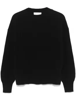 Шерстяной свитер Closed, черный