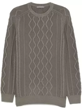 Шерстяной свитер Corneliani, коричневый