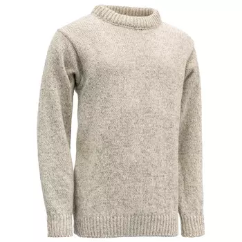 Шерстяной свитер Devold Nansen Crew Neck, цвет Grey Melange