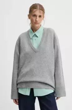 Шерстяной свитер Dicte Herskind, серый