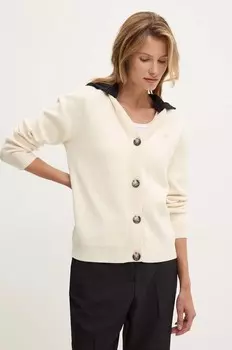 Шерстяной свитер Dkny, бежевый