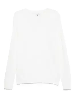 Шерстяной свитер ДОНДУП Dondup, белый