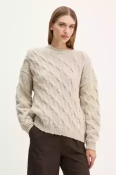 Шерстяной свитер Drykorn, бежевый