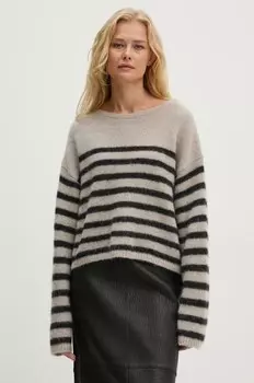 Шерстяной свитер Drykorn, серый