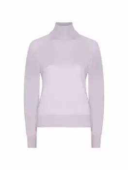 Шерстяной свитер Erika Cavallini, сиреневый