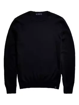 Шерстяной свитер Fay, черный