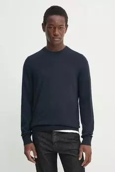 Шерстяной свитер Filippa K, темно-синий