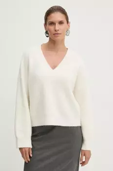 Шерстяной свитер Gestuz, бежевый