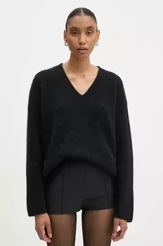 Шерстяной свитер Gestuz, черный