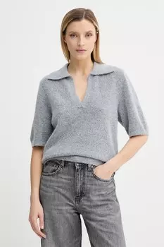 Шерстяной свитер Gestuz, серый