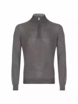 Шерстяной свитер Gran Sasso, серый