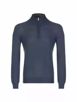 Шерстяной свитер Gran Sasso, синий