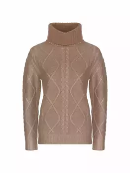 Шерстяной свитер Herno, коричневый