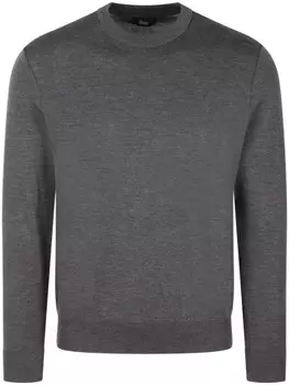 Шерстяной свитер Herno, серый