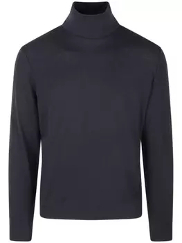Шерстяной свитер Herno, синий