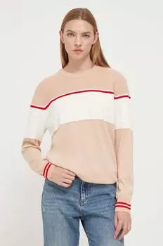 Шерстяной свитер Iceberg, бежевый