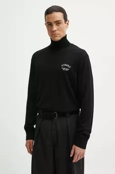Шерстяной свитер Iceberg, черный