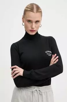 Шерстяной свитер Iceberg, черный