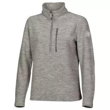 Шерстяной свитер Ivanhoe Of Sweden Women's Bonnie Half Zip, цвет Grey Marl