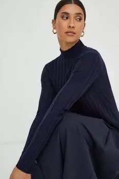 Шерстяной свитер Ivy Oak, темно-синий