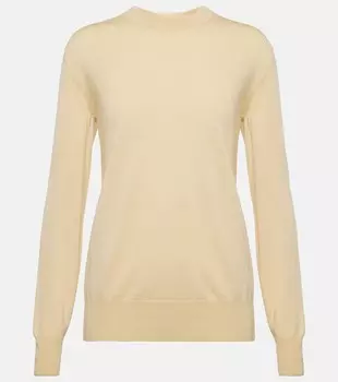 Шерстяной свитер Jil Sander, бежевый