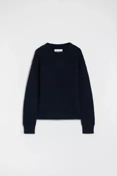 Шерстяной свитер Jil Sander, синий