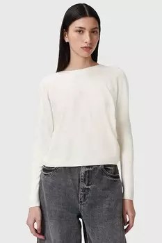 Шерстяной свитер JULIEANA Allsaints, белый