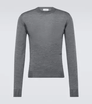 Шерстяной свитер Lanvin, серый