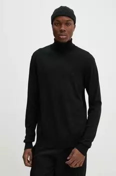 Шерстяной свитер Les Deux, черный