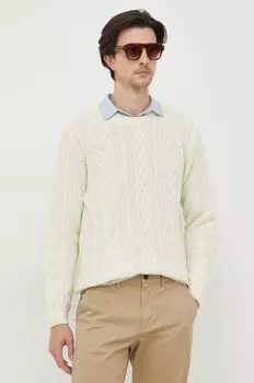 Шерстяной свитер Liu Jo, бежевый