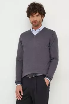 Шерстяной свитер Liu Jo, серый