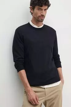 Шерстяной свитер Liu Jo, темно-синий