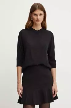 Шерстяной свитер Liviana Conti, черный