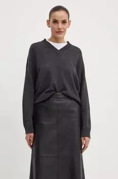 Шерстяной свитер Liviana Conti, серый