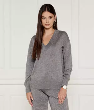 Шерстяной свитер Loose fit Joop!, серый