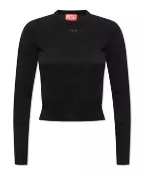 Шерстяной свитер M Areesax Diesel, черный