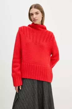 Шерстяной свитер Marc O'Polo, красный