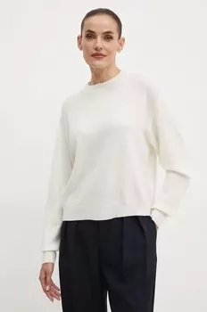 Шерстяной свитер Marella, бежевый