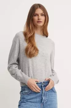 Шерстяной свитер Marella, серый