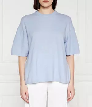 Шерстяной свитер Меган Oversize fit Samse Samse, синий