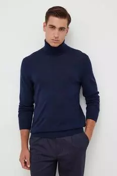 Шерстяной свитер Michael Kors, темно-синий