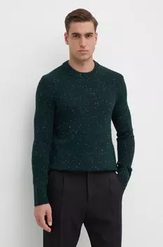 Шерстяной свитер Michael Kors, зеленый
