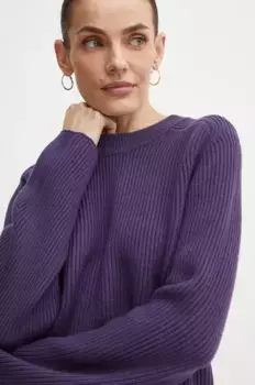 Шерстяной свитер MICHAEL Michael Kors, фиолетовый