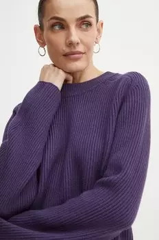 Шерстяной свитер Michael Michael Kors, фиолетовый