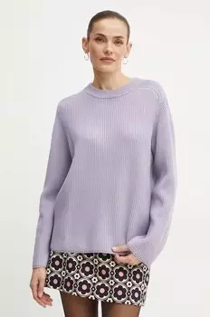 Шерстяной свитер Michael Michael Kors, фиолетовый