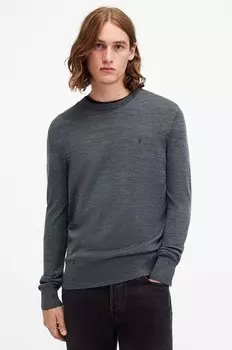 Шерстяной свитер MODE Allsaints, темно-синий