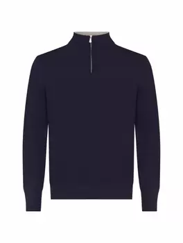 Шерстяной свитер на молнии Eleventy