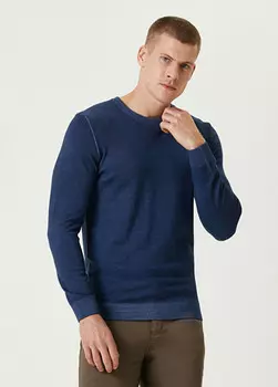 Шерстяной свитер Network, синий