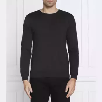 Шерстяной свитер обычного кроя Karl Lagerfeld, серый