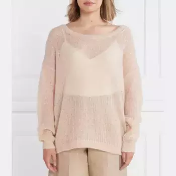 Шерстяной свитер обычного кроя Riani, розовый